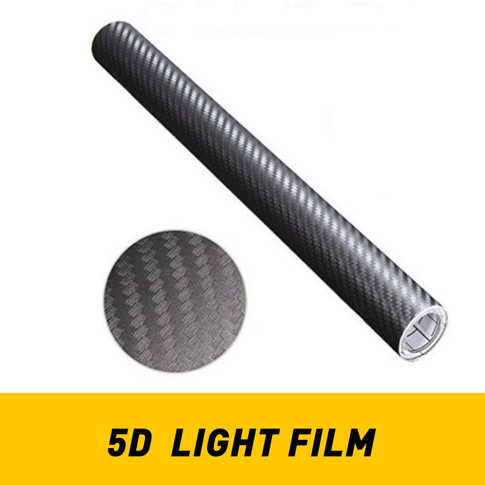 5D Waterproof Carbon Fiber Vinyl Wrap Car Sheet Roll Film Sticker Decal Paper S