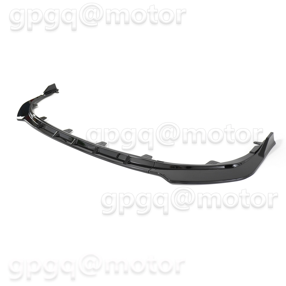 For Toyota Camry SE XSE 2021-2024 Glossy Black V Style Front Bumper Lip Splitter