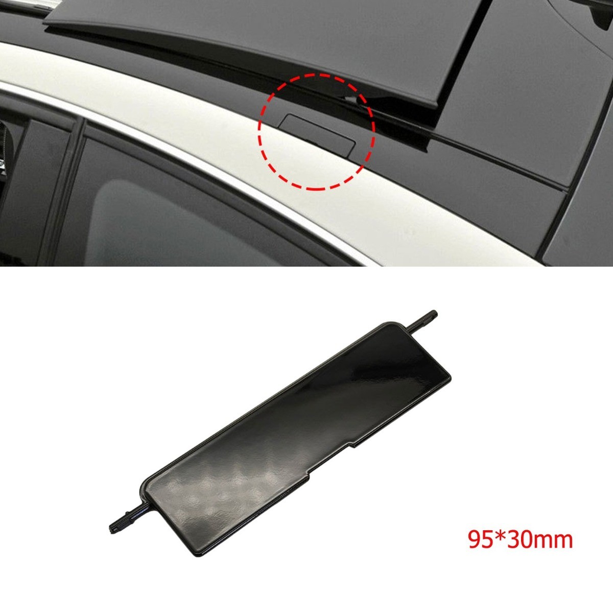 For Mercedes Roof Rack Port Cover For E Class And C Class Models 95×30 Mm