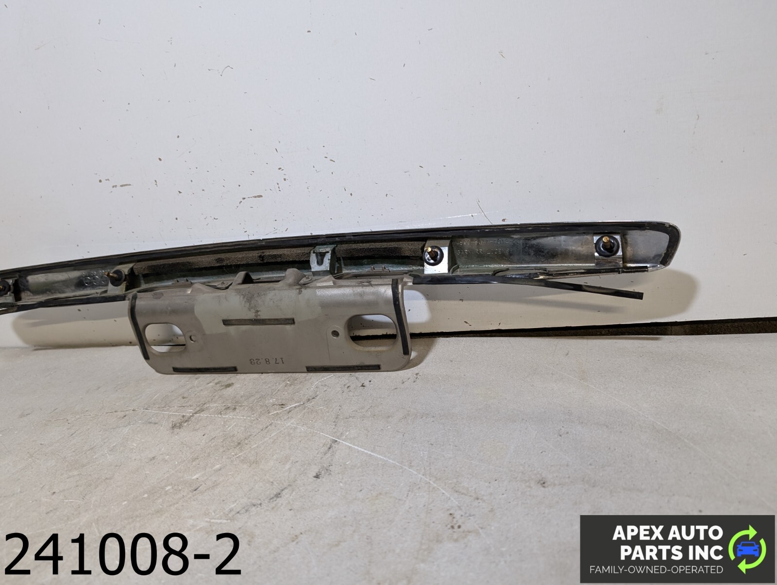 OEM 2005-2012 Acura RL 3.5L Trunk Lid Chrome Strip Molding Trim