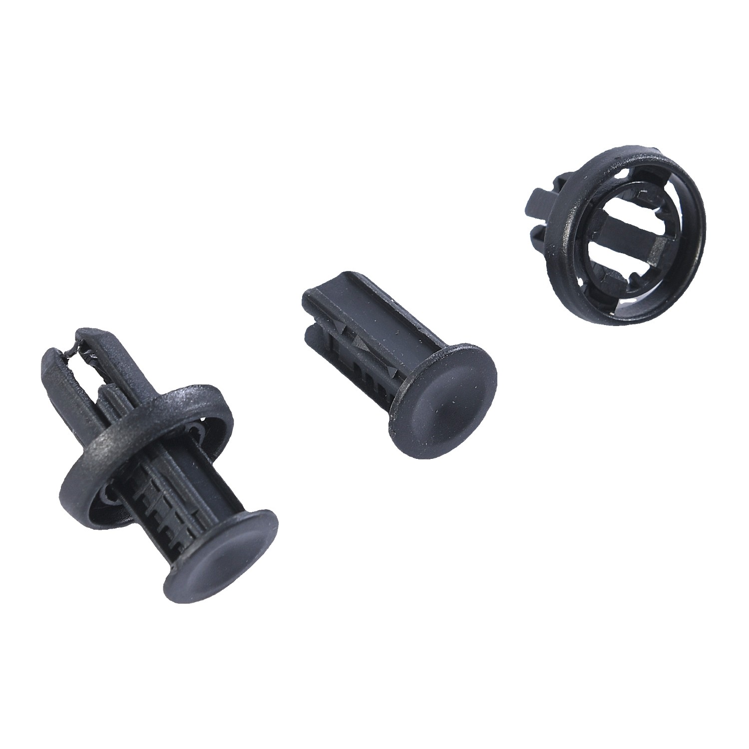 100Pcs Bumper Clips 10mm Hood Fender Push Rivets Retainer Fasteners For Honda