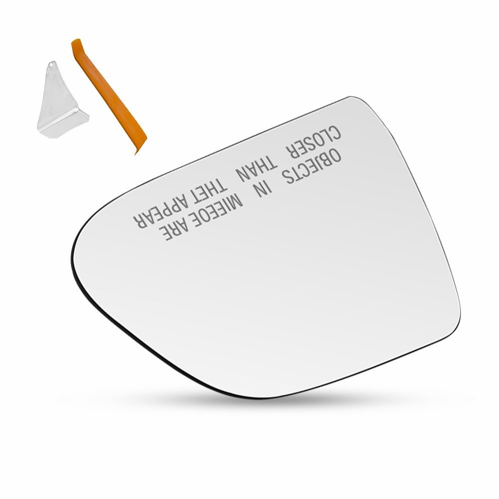 Heated Exterior Glass Mirror Passenger RH Side For 2017-2022 2023 Tesla Model 3
