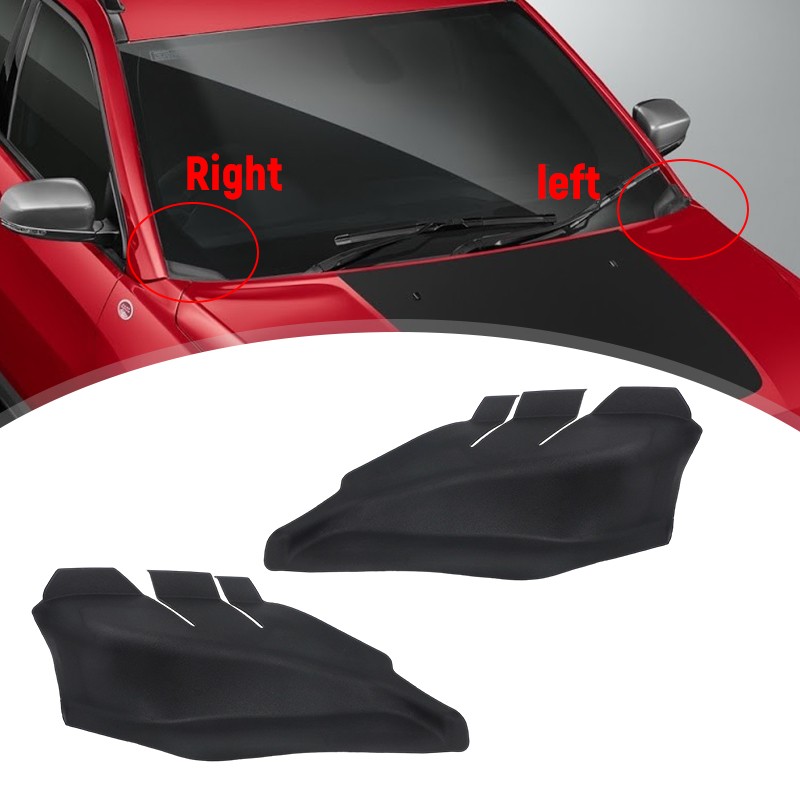 Windshield Wiper Cowl Side End Panels Trim 7AA47RXFAA For Jeep Compass 2017-2023