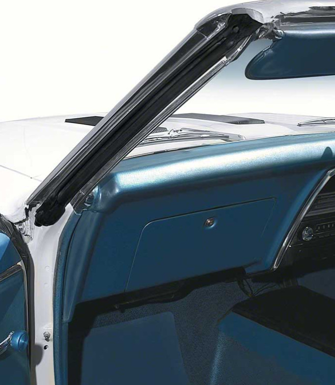 OER Convertible Pillar Post Weatherstrip Set 1968-1969 For Firebird and Camaro