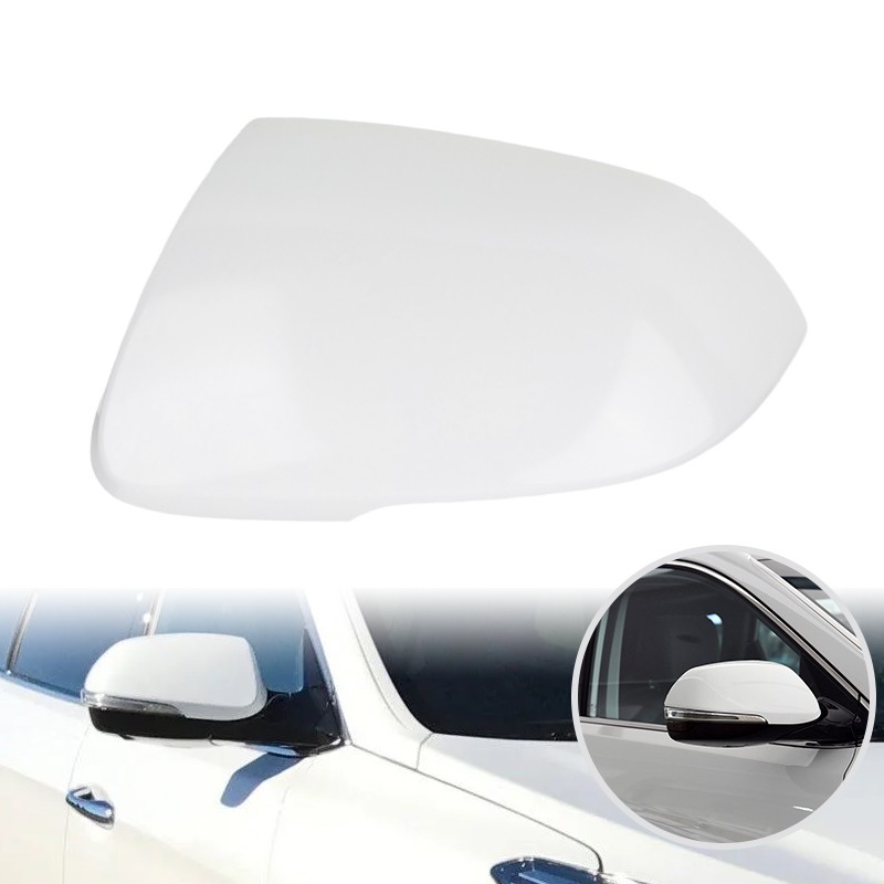 Side External Rearview Mirror Cover Cap For Hyundai Grand Santa Fe XL 2017-2020