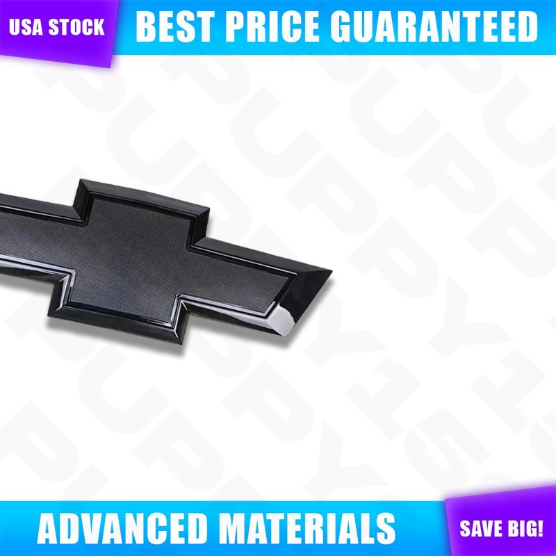 For Silverado 1500 2019-2021 LD LT Front Grille Emblem Bowtie Badge Replacement