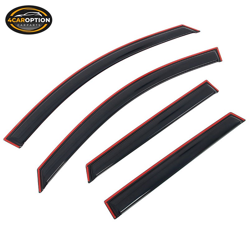 In-Channel Window Visors Fits 17-22 Rogue Sport Rain Sun Guard Vent Deflector