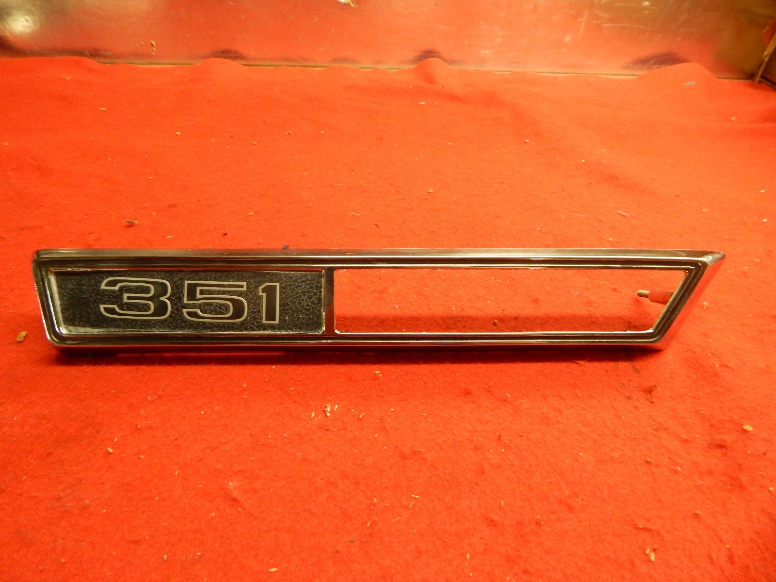 USED 69 Ford Galaxie 500 LTD XL 351 RH Side Lamp fender Bezel #C9AZ-15A460-G