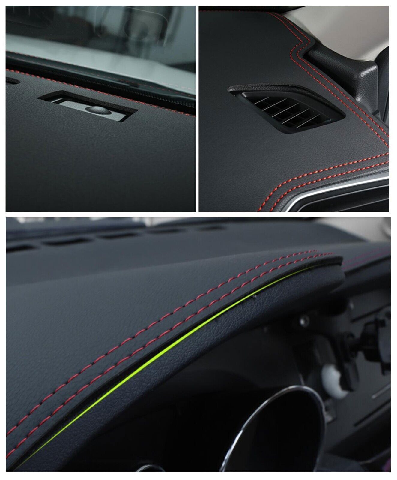 For BMW 3 Series 98-05 leather Non-slip Dash Board Cover Mat Dashboard Carpet 1X