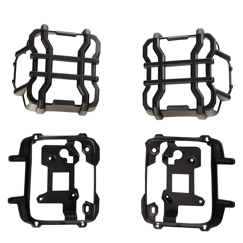 4X Headlight&Rear Tail Light Lamp Guard Cover Trim For Jeep Wrangler JL 2018-22