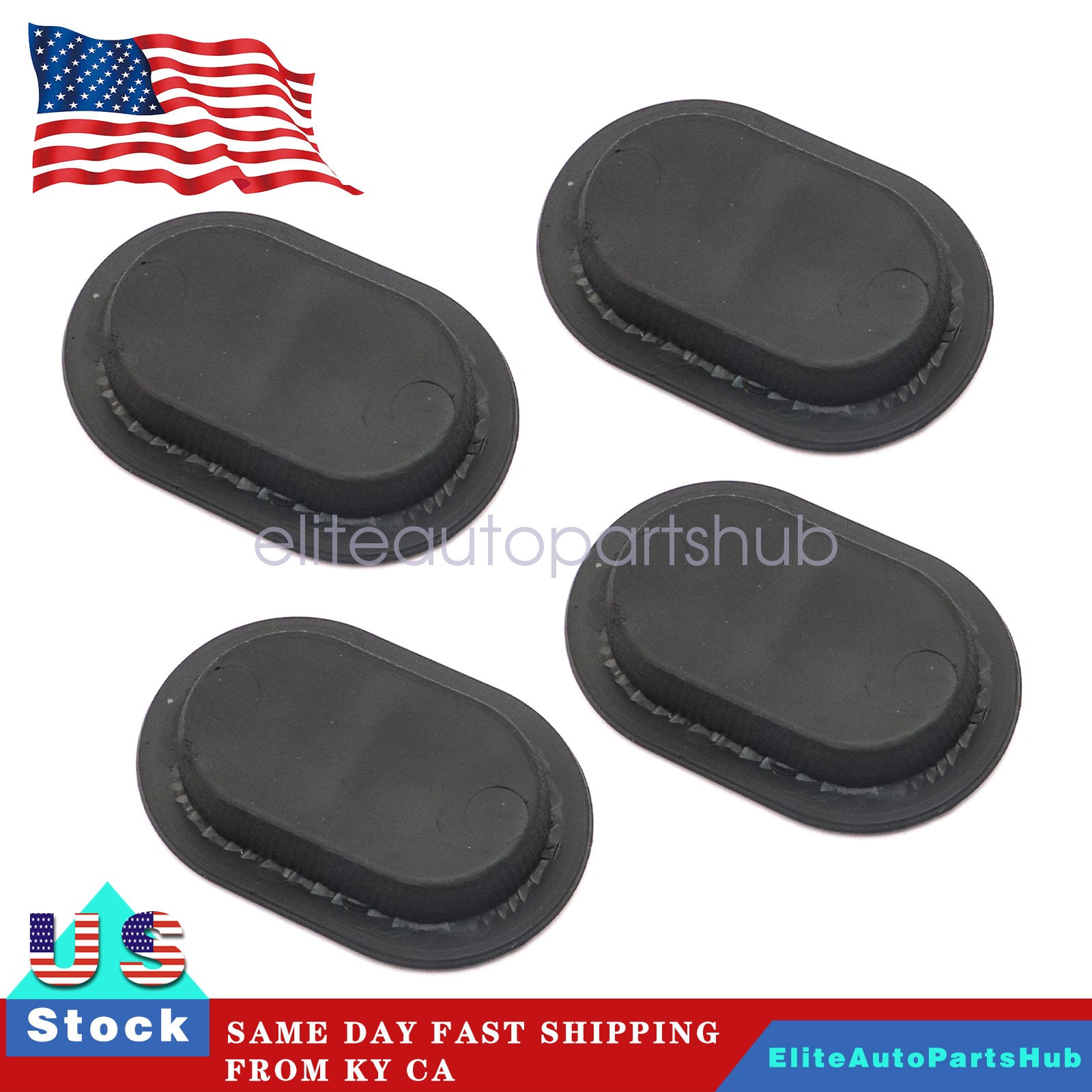 4 Pcs Floor Pan Drain Rubber Plugs For Jeep Wrangler JK JL Gladiator 2014-2023