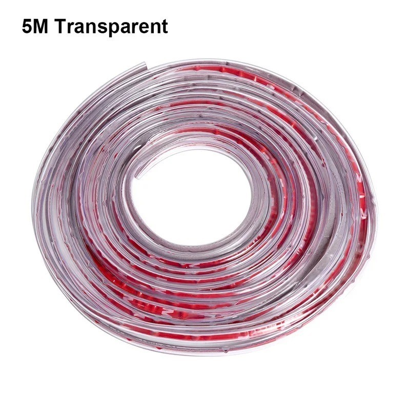 5M Car-Door Edge Guard Protector U-Type Rubber Trim Scratch Protection Moulding