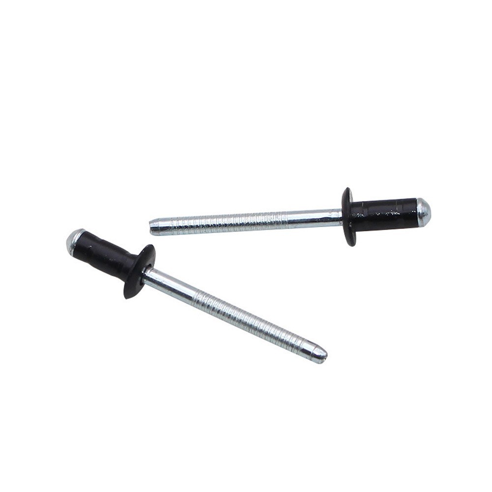 10pcs Fuel Lid Blind Rivet For Toyota 2000-On Metal.Aluminum Rivet Black