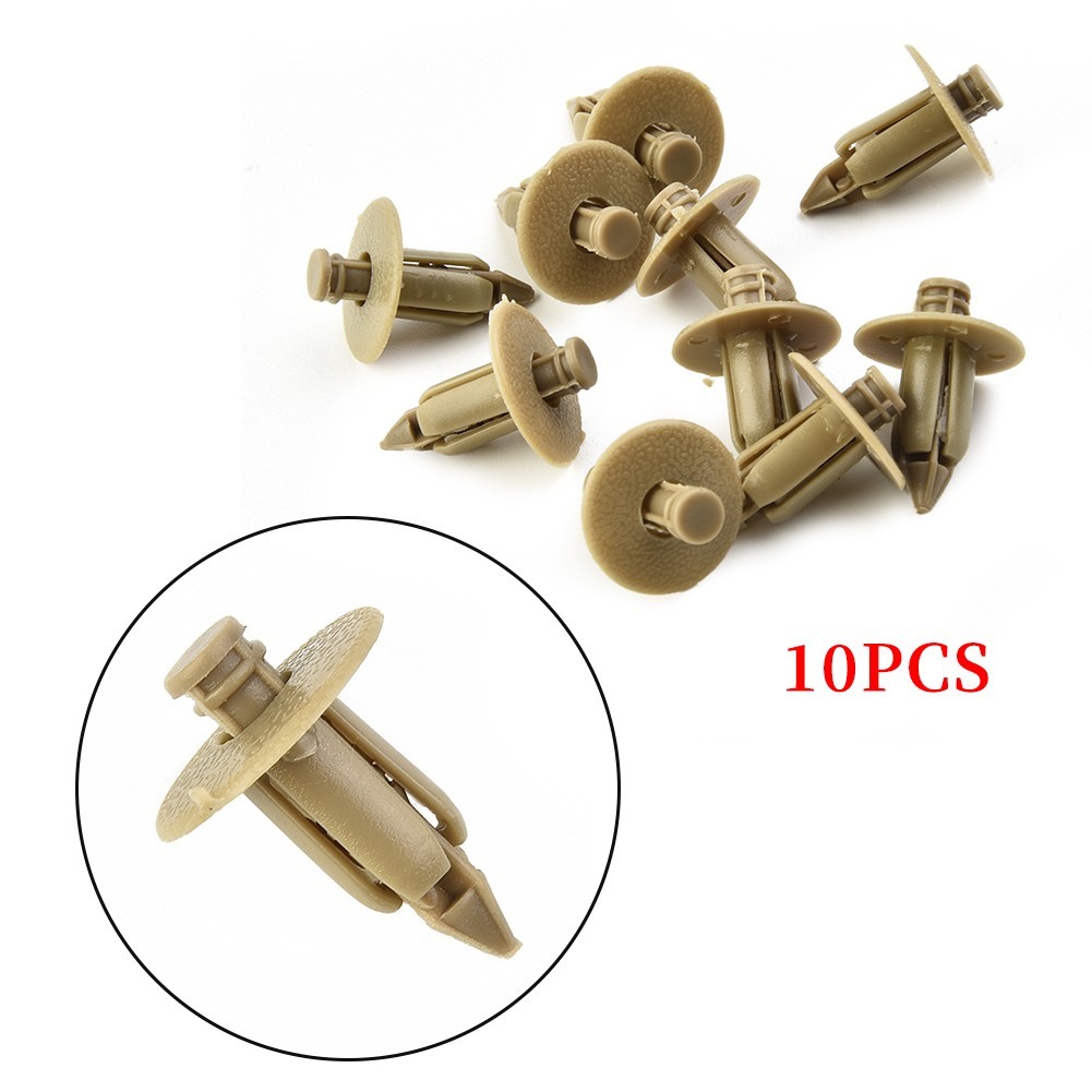Top notch Car Door Trim Fender Rivets 7mm Hole Dia 10pcs Simple and Effective