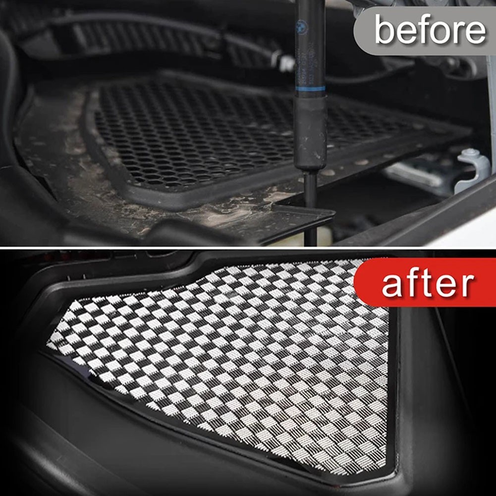 Dust Screen Decoration Cover Stainless Steel for BMW X3 G45 2025 Engine