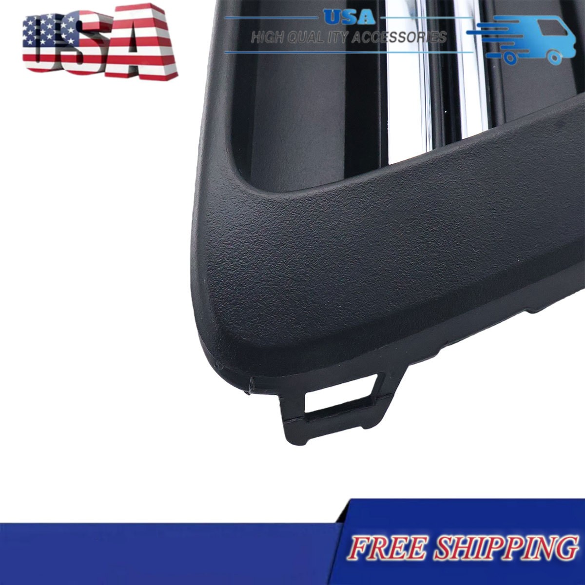 Front Fog Light Cover Textured Left Side For 2016-2019 Volkswagen Passat