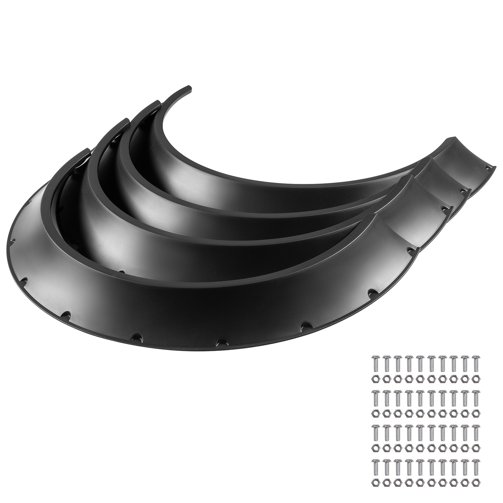For Toyota Corolla Fender Flares Wide Body Wheel Arches Bomm 4pcs set Black