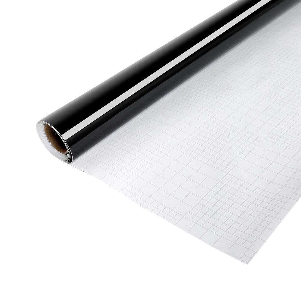 Universal Glossy Black Vinyl Film Wrap Sticker Decal DIY Bubble Free Air Release