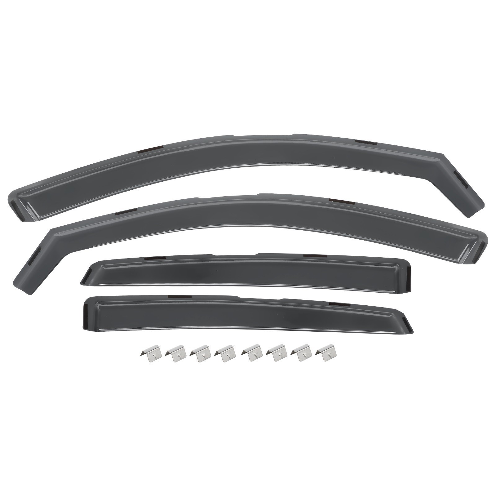 For 2023-2026 Honda Accord In-Channel Smoke Rain Guards Window Visors Vent Shade