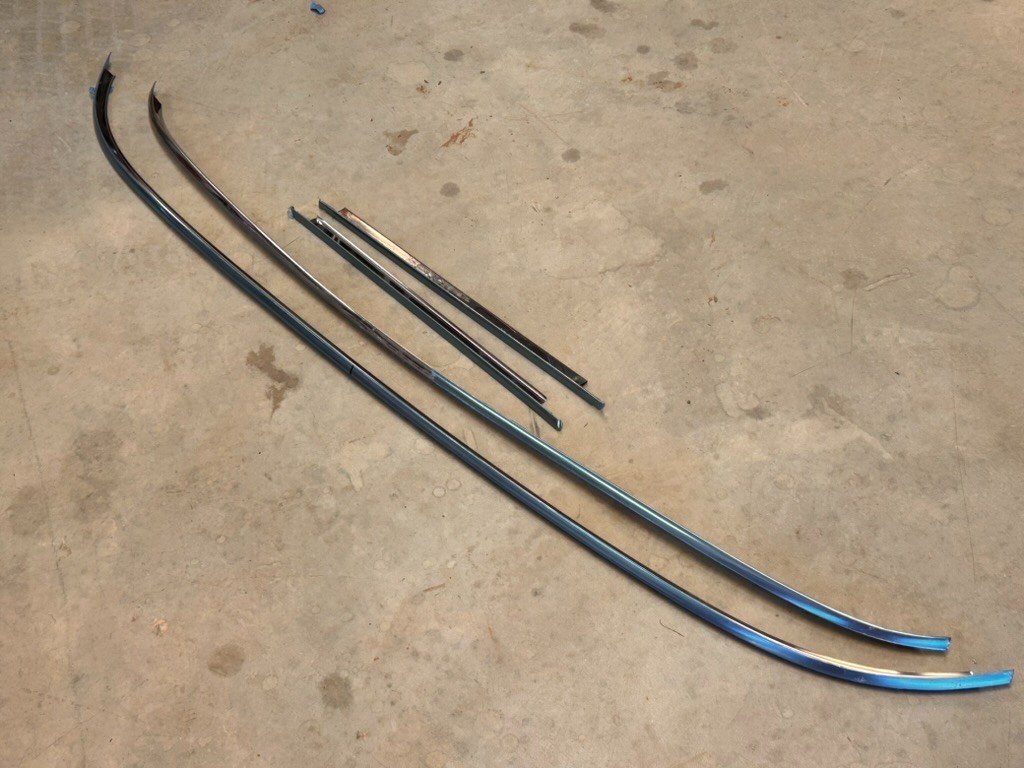 1962 63 64 65 Chevy II Nova 2 door Sedan Windshield Molding –New Reproduction