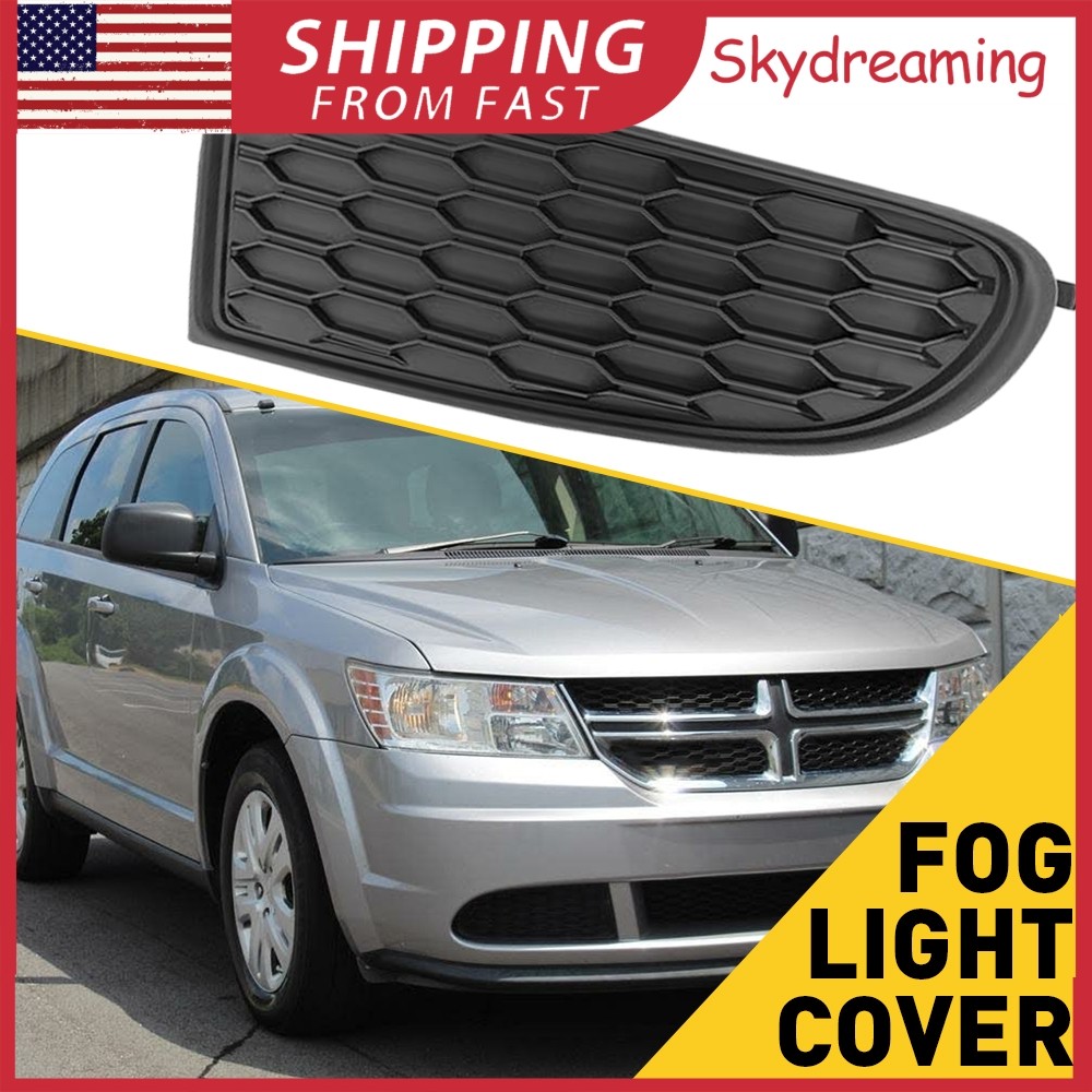 Front Right Side Fog Light Grille Cover 68079852AB 11-20 for Dodge Journey LN EO