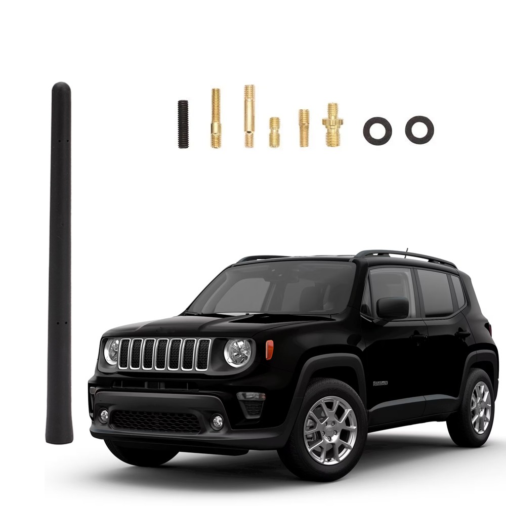 7″ Short Antenna Mast Radio AM/FM Replacement For DODGE CHRYSLER JEEP FIAT