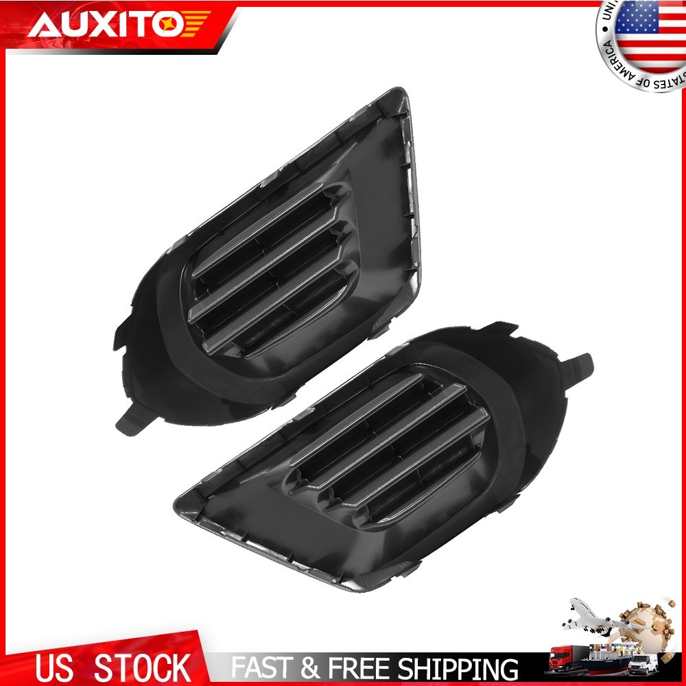 Pair Driver Passenger Side Fog Light Cover Bezel For 2014-2016 Subaru Forester