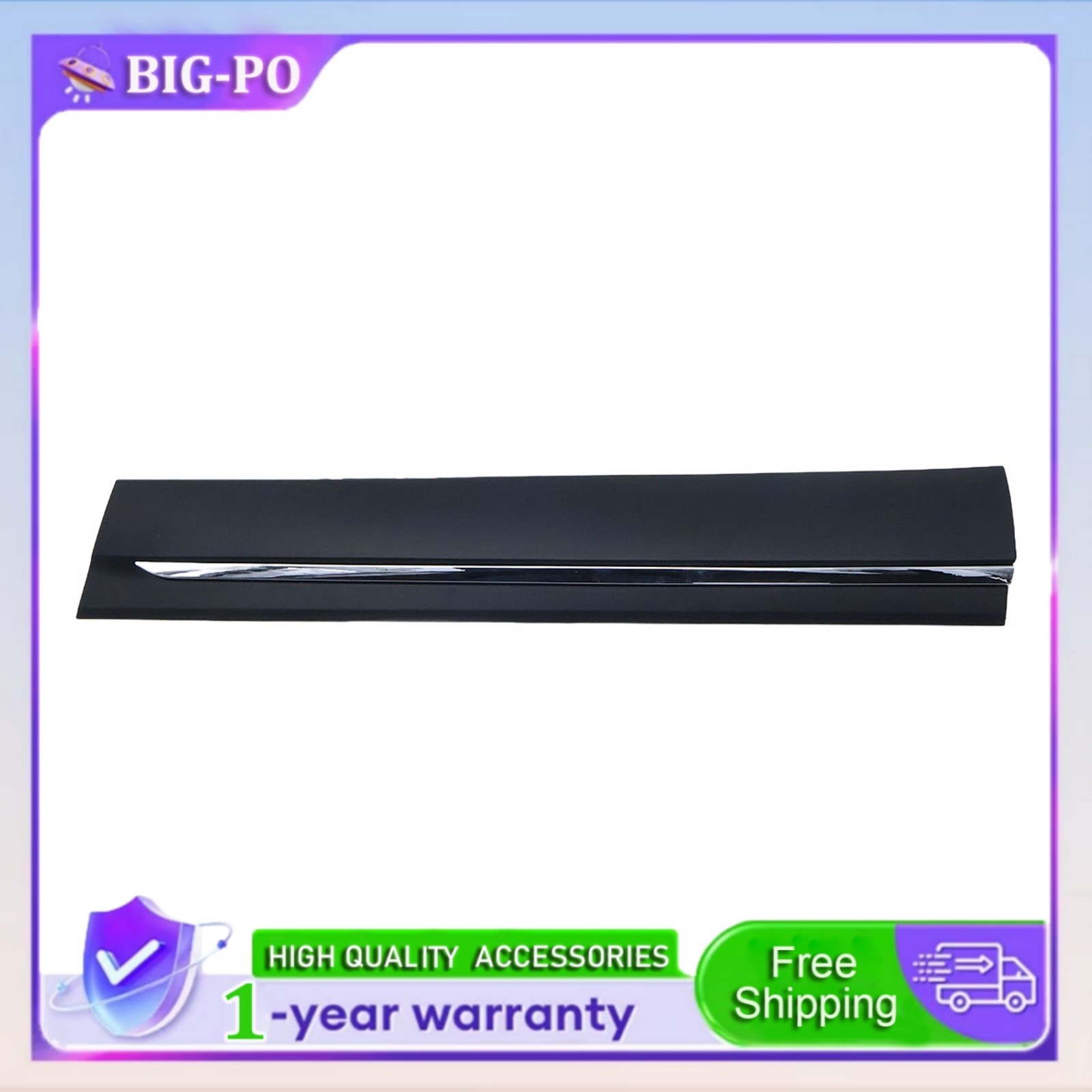 Front Lower Door Molding Trim W/Chrome Molding Passenger Fit 2019-22 Honda Pilot