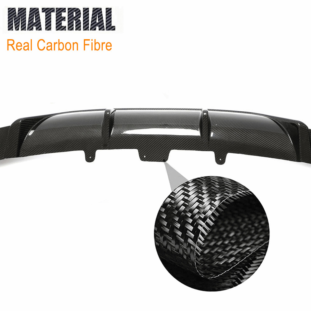 Fit for BMW 8 Series G16 840i M850i M-Sport DRY Carbon Rear Bumper Diffuser Lip