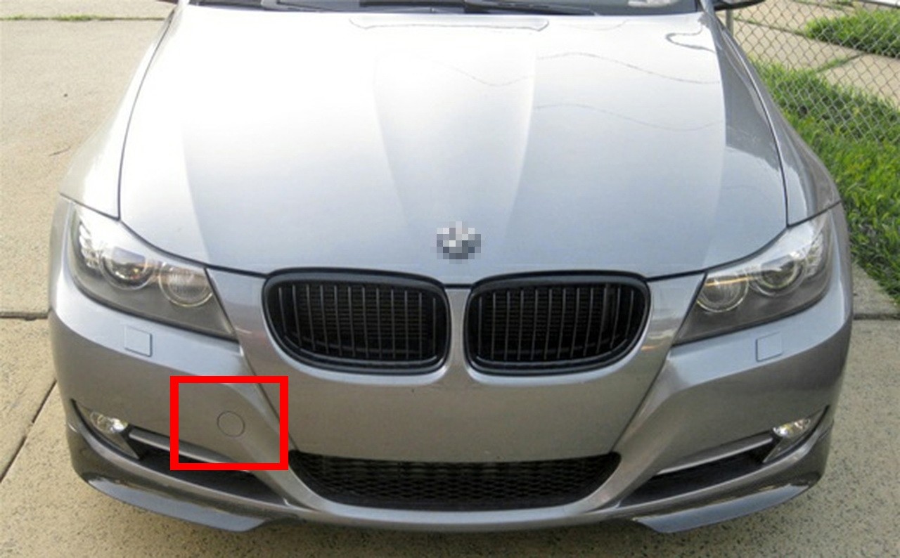 Front Bumper Tow Hook Cap Cover For 09-12 BMW LCI Model 3 Series 328i 335i Sedan