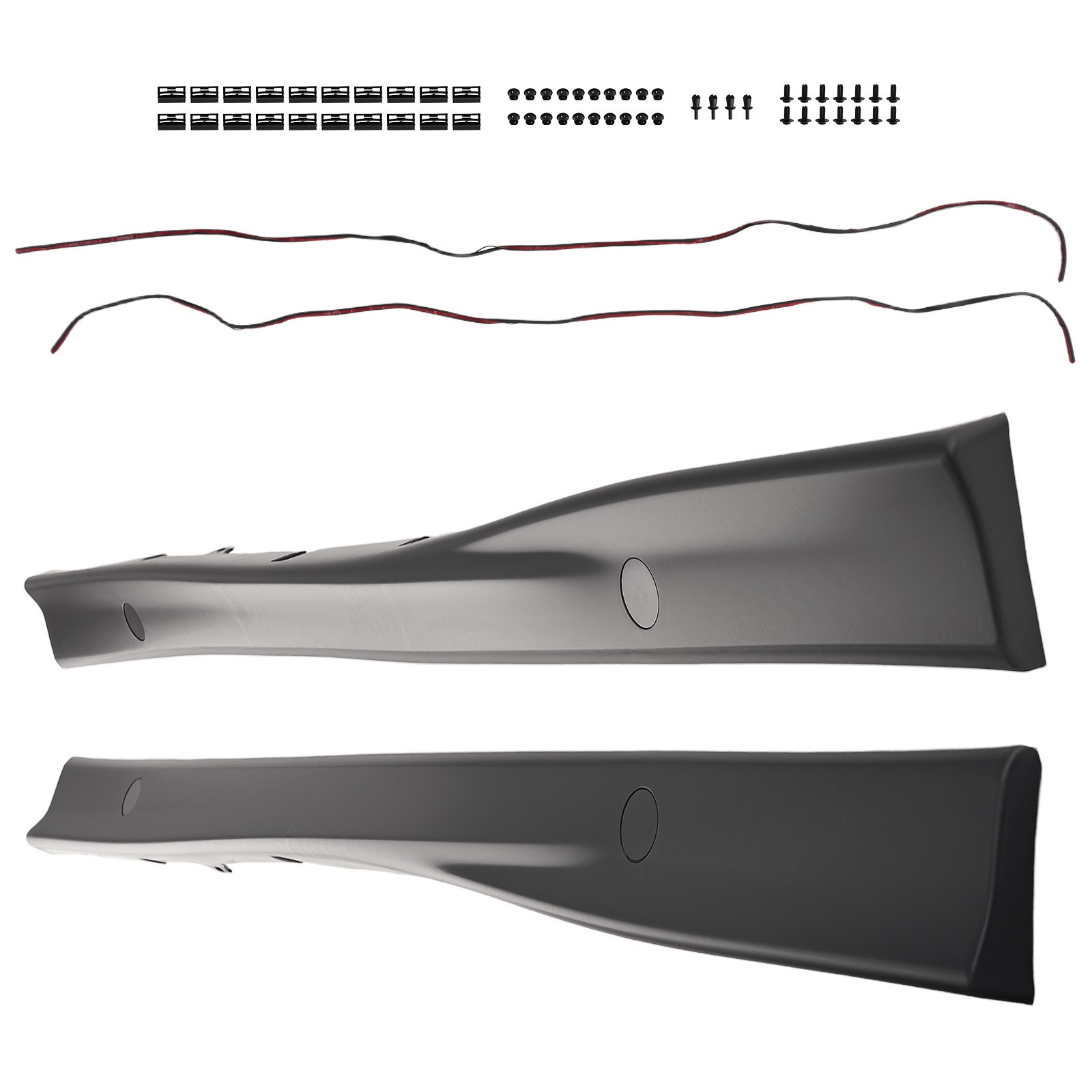 Side Skirt Diffuser Extensions for BMW E36 M3 Style 1992-1999 ABS Plastic