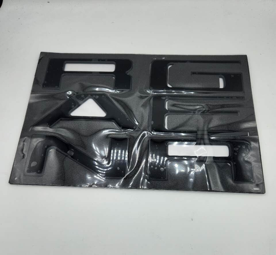 Matte Black / America Flag Tailgate Letter Inserts Compatible with Ford Ranger