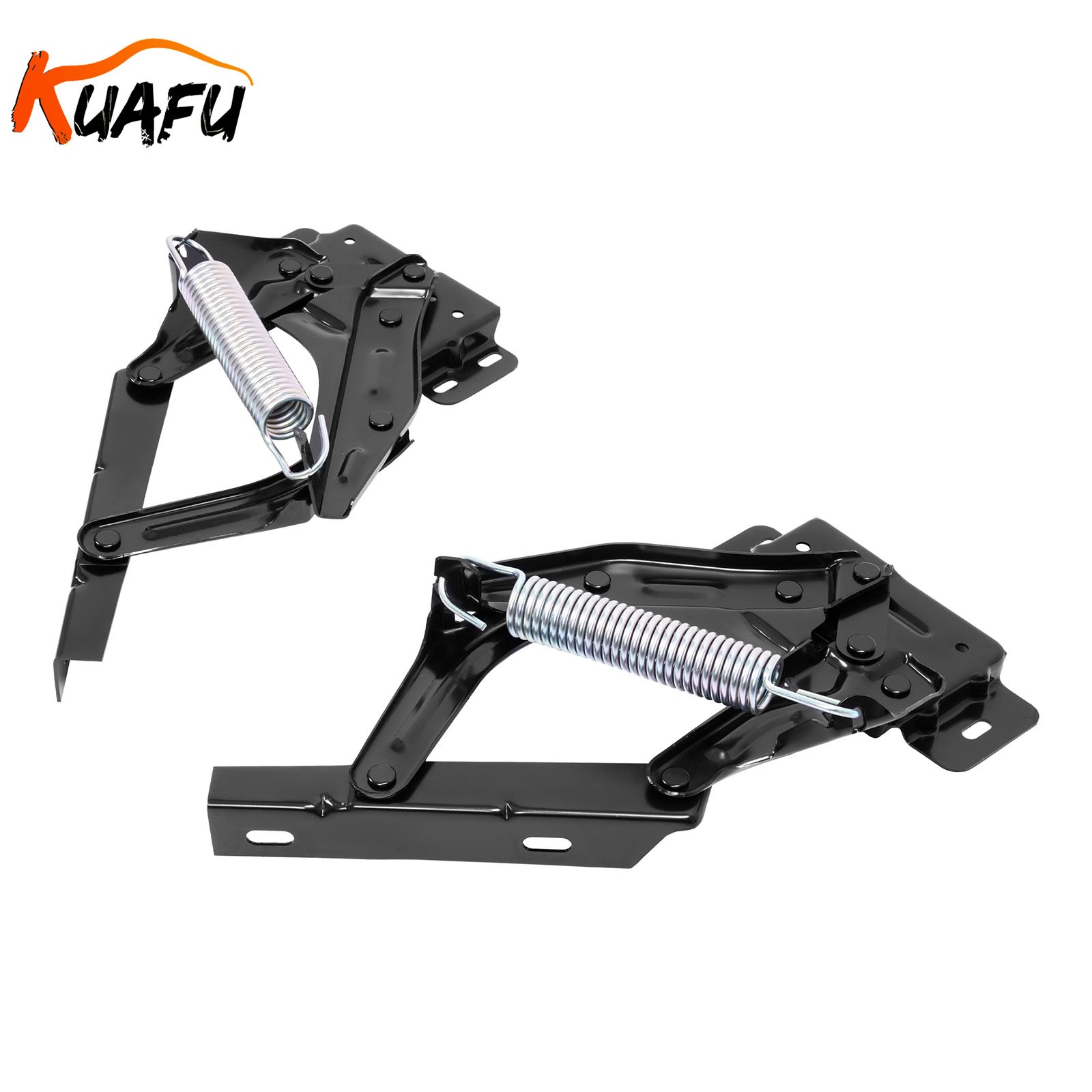 For 1967-1972 Ford F100 F250 F350 Hood Hinge Set of 2 Driver & Passenger Side