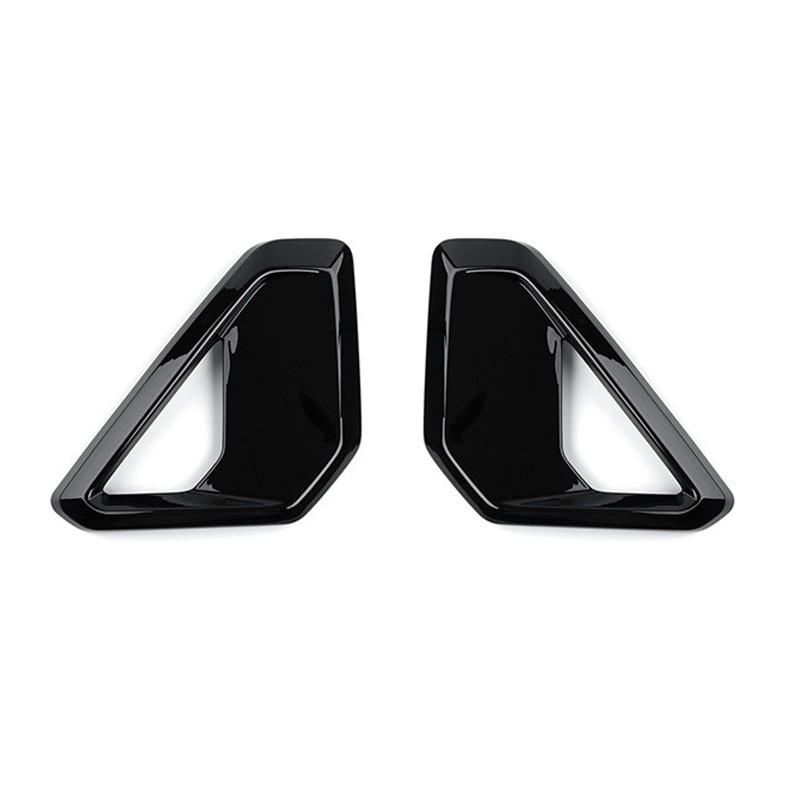 2PCS Car Front Bumper Side Fog Light Lamp Cover Trim For Hyundai Kona 2024-2026