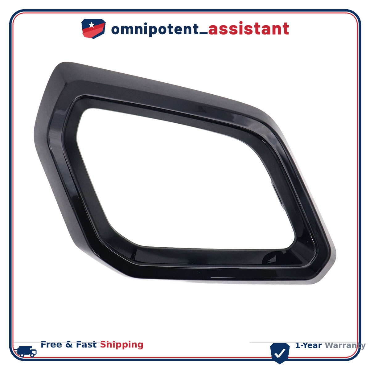 For 2023-2025 Honda CR-V Front Bumper Trim Molding Left Right Side Black