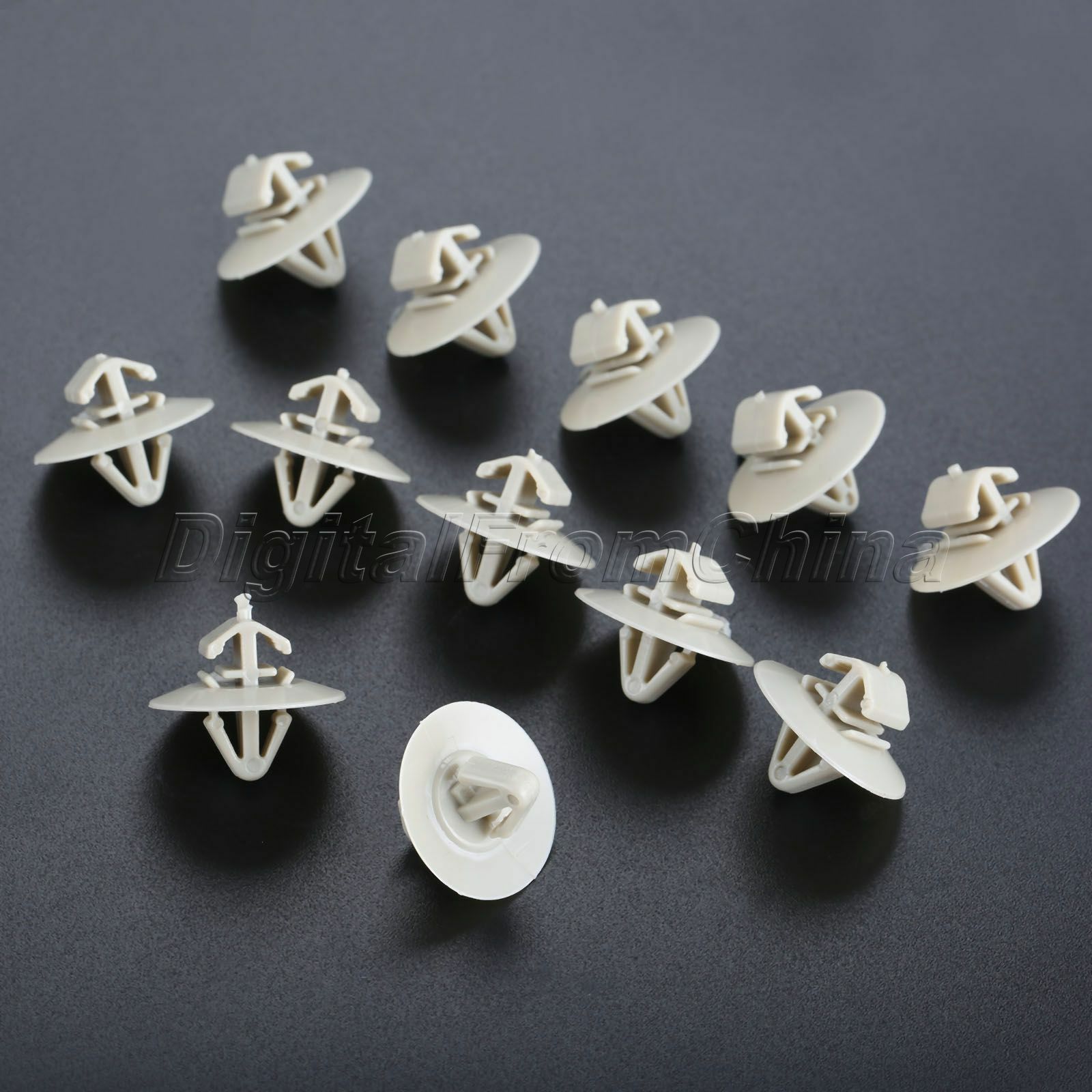50x Car Auto Door Trim Clips Retainers Side Moulding for Renault Kangoo Master