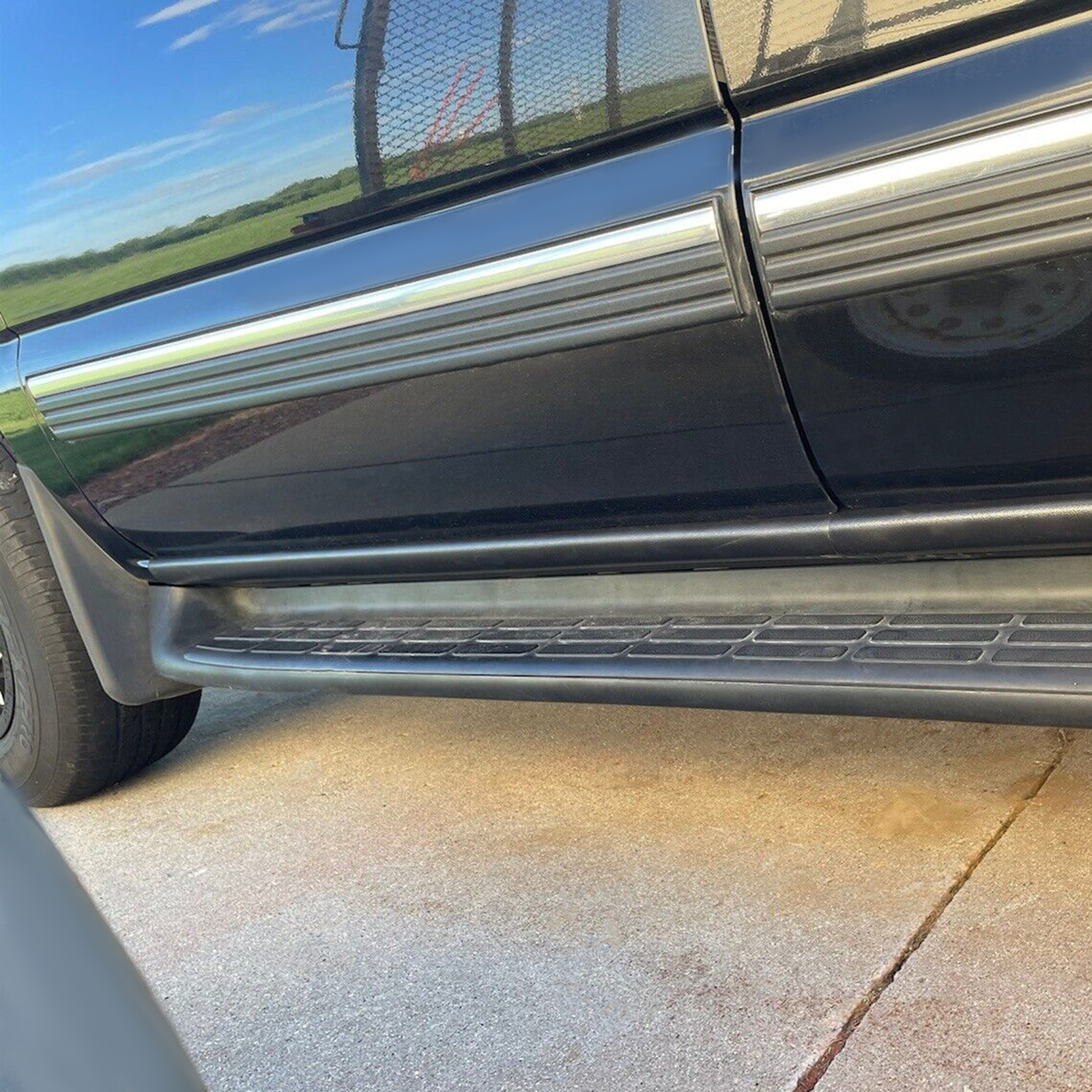 Fit Chevrolet Silverado GMC Sierra 1999-06 Rocker Panels Side Cover Extended Cab