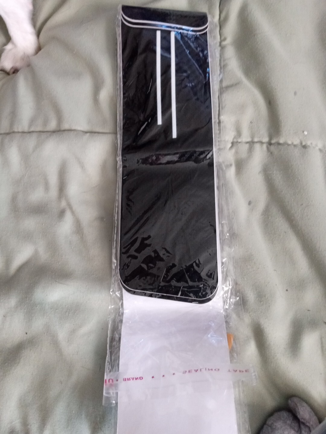 4 pcs Carbon Fiber Black Red white Sticker Moulding trim for Toyota. New In Pack