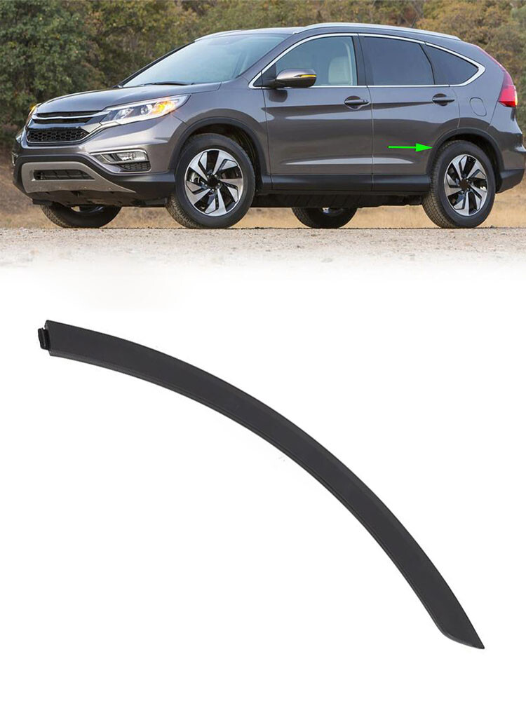 For Honda CR-V 12-16 Door Edge Wheel Eyebrow Trim Plastic Rear Left