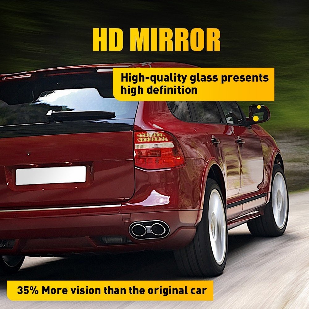 Mirror Glass Replacement Heated For 2008-2010 Porsche Cayenne Left Right 1~10X