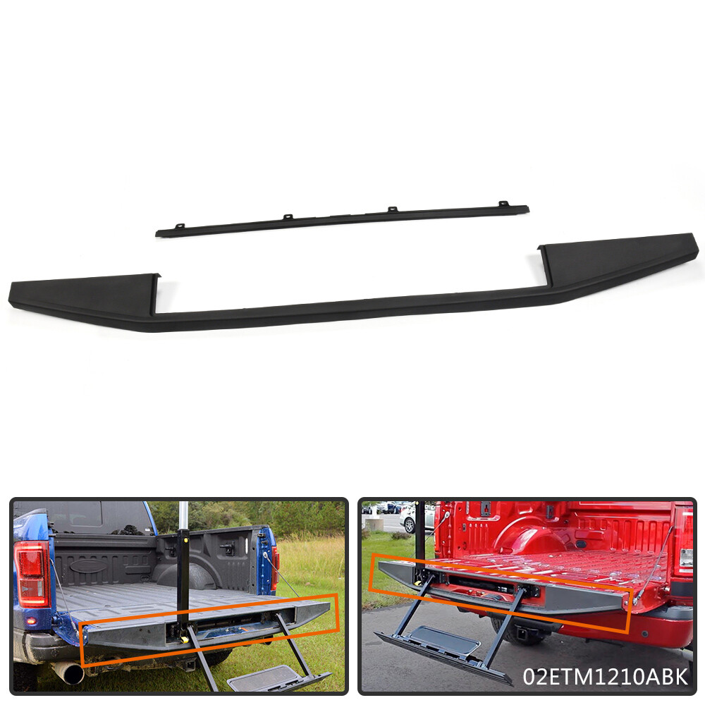 TAILGATE MOLDING BLACK UPPER FIT FOR FORD F-150 FLEX STEP 2015-2018 USA