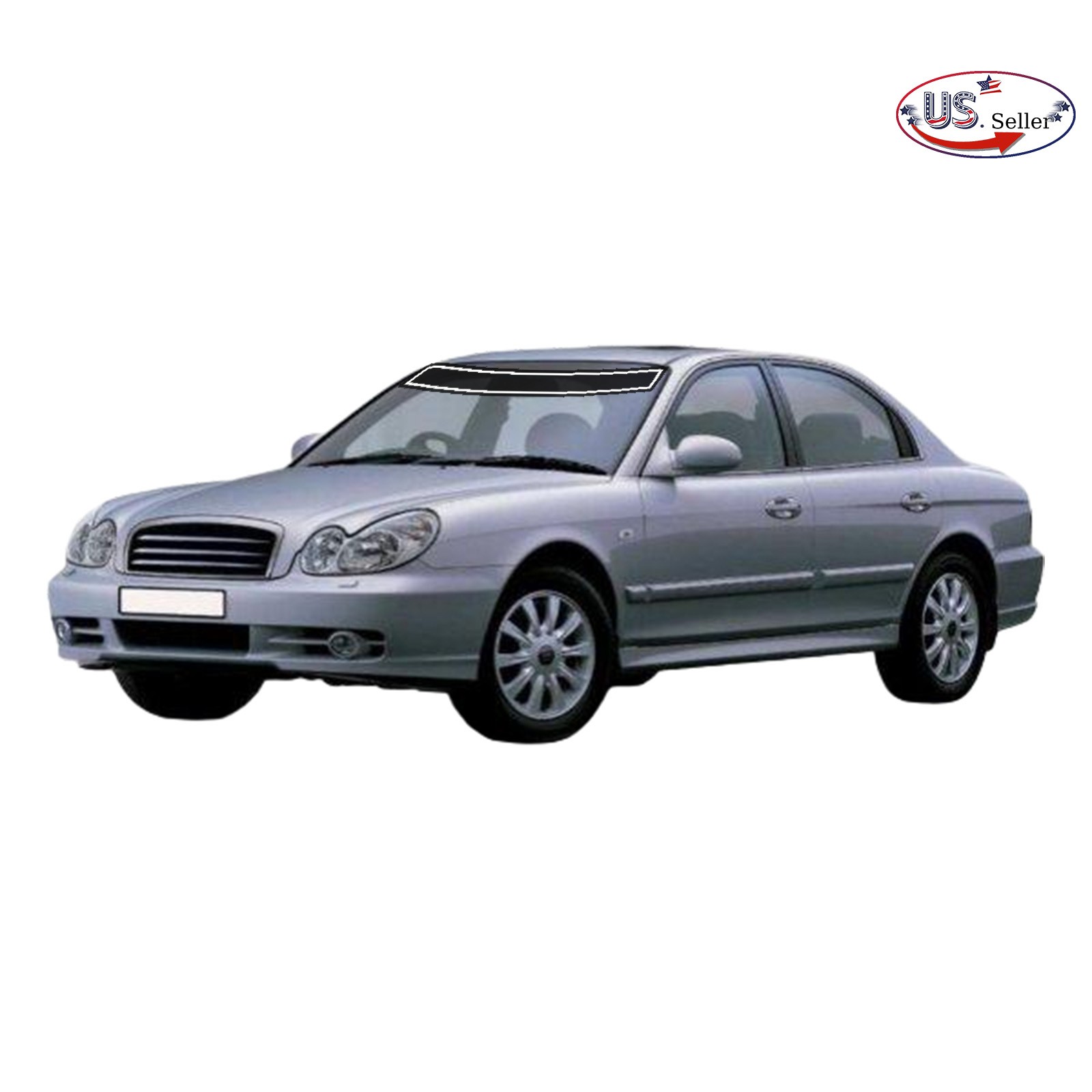 Window Privacy Film PreCut Window Tint 2Ply For 2002-2005 Hyundai Sonata Sedan