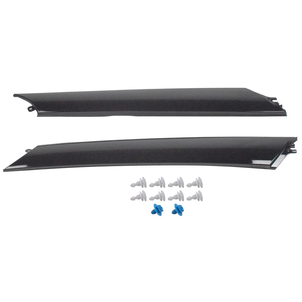 Gloss Black Outer Windshield Pillar Molding For Infiniti QX80 For Nissan Armada