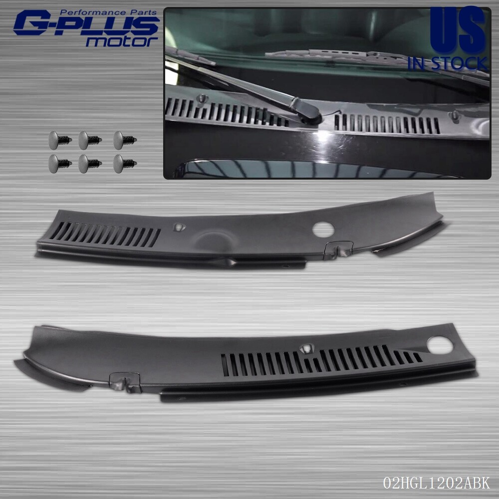 Fit For 99-04 Ford Mustang Improved Windshield Wiper Cowl Vent Grille Panel Hood