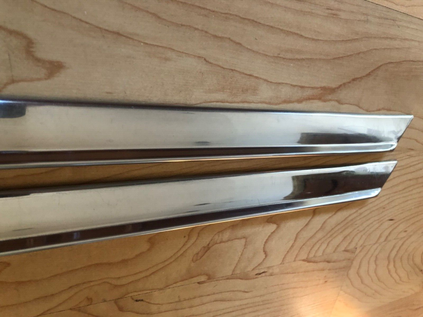 1951 Ford Custom 4 Dr Sedan “New Other LH Rear Door Lower Trim-1A-7325557 FoMoCo