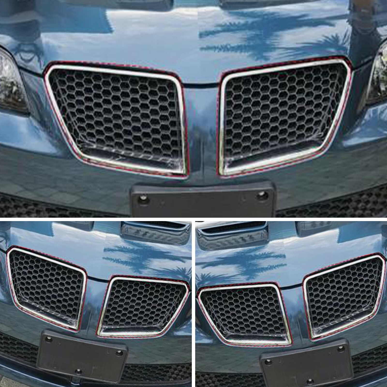 Carbon Exterior Inner Cover Trim Decor For 2008 2009 Pontiac G8 GT GXP ABS