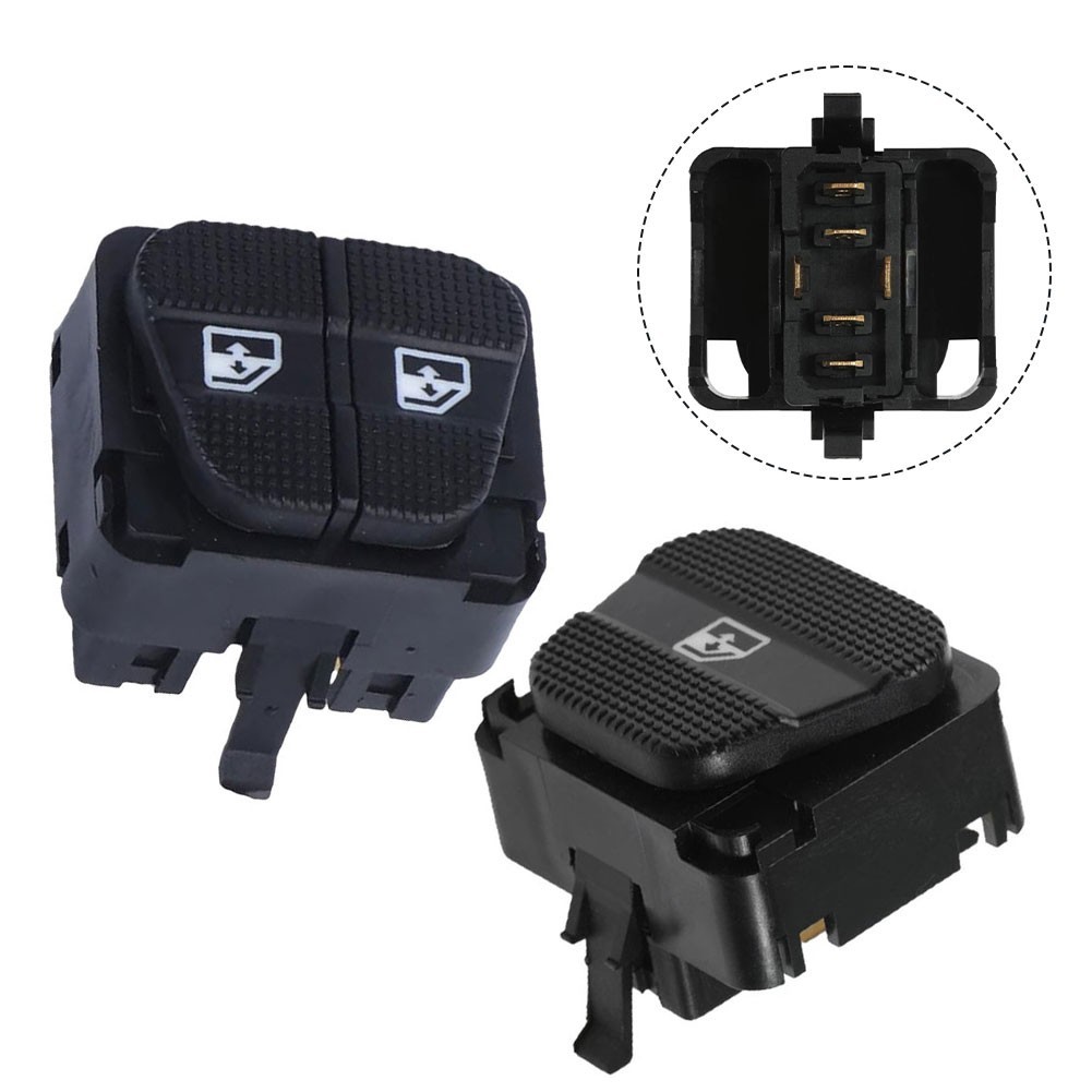 Front Power Window Switch 2pcs for Jetta For Golf 1993 1999 Vehicle Fitment Set