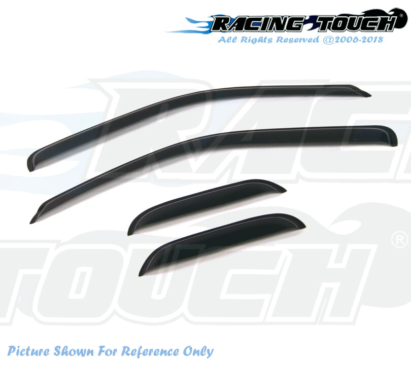 Rain Guards Sun Visor 4pc 09-15 16 17 2009-2017 Chevrolet Chevy Traverse LS LT
