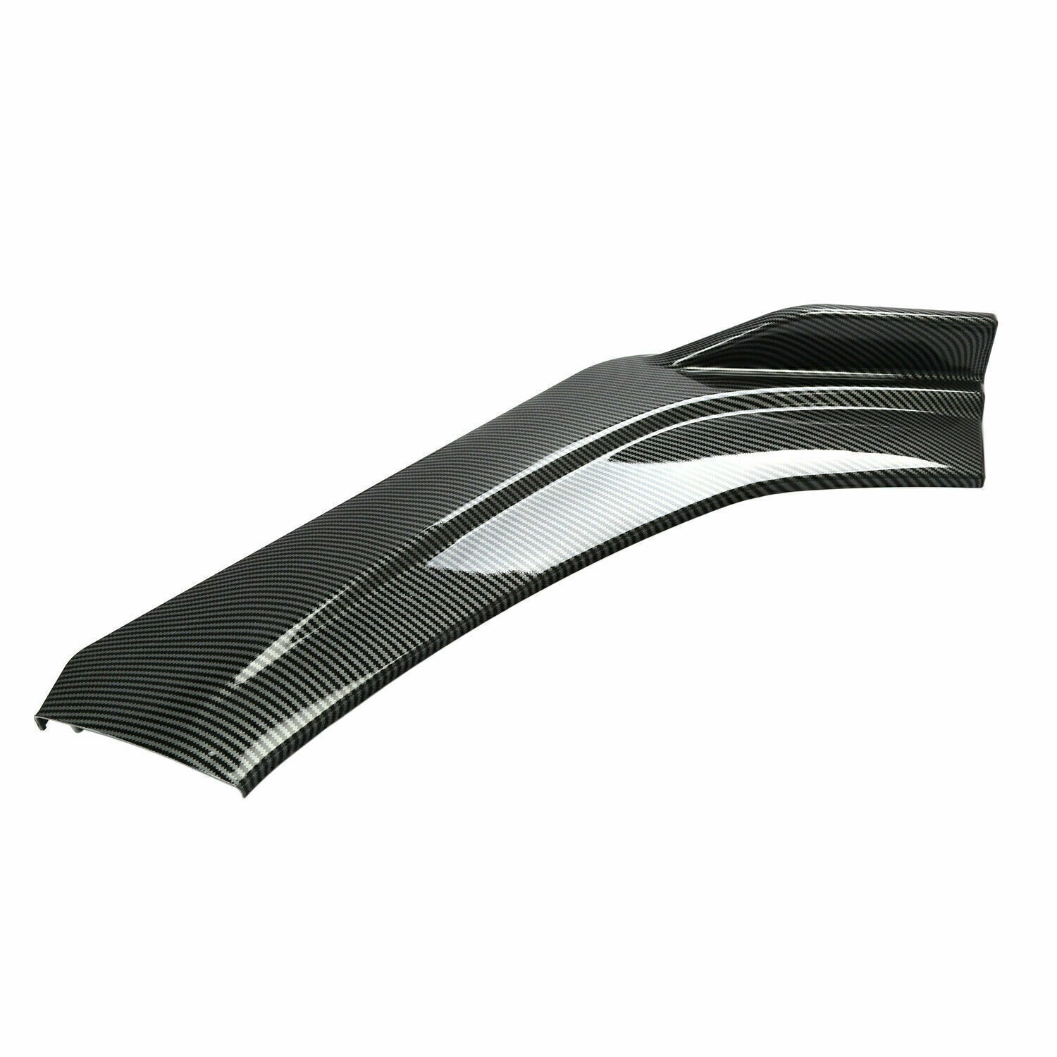 For Acura ILX 2019-2022 Carbon Fiber Look Front Bumper Lip Splitter Spoiler BE