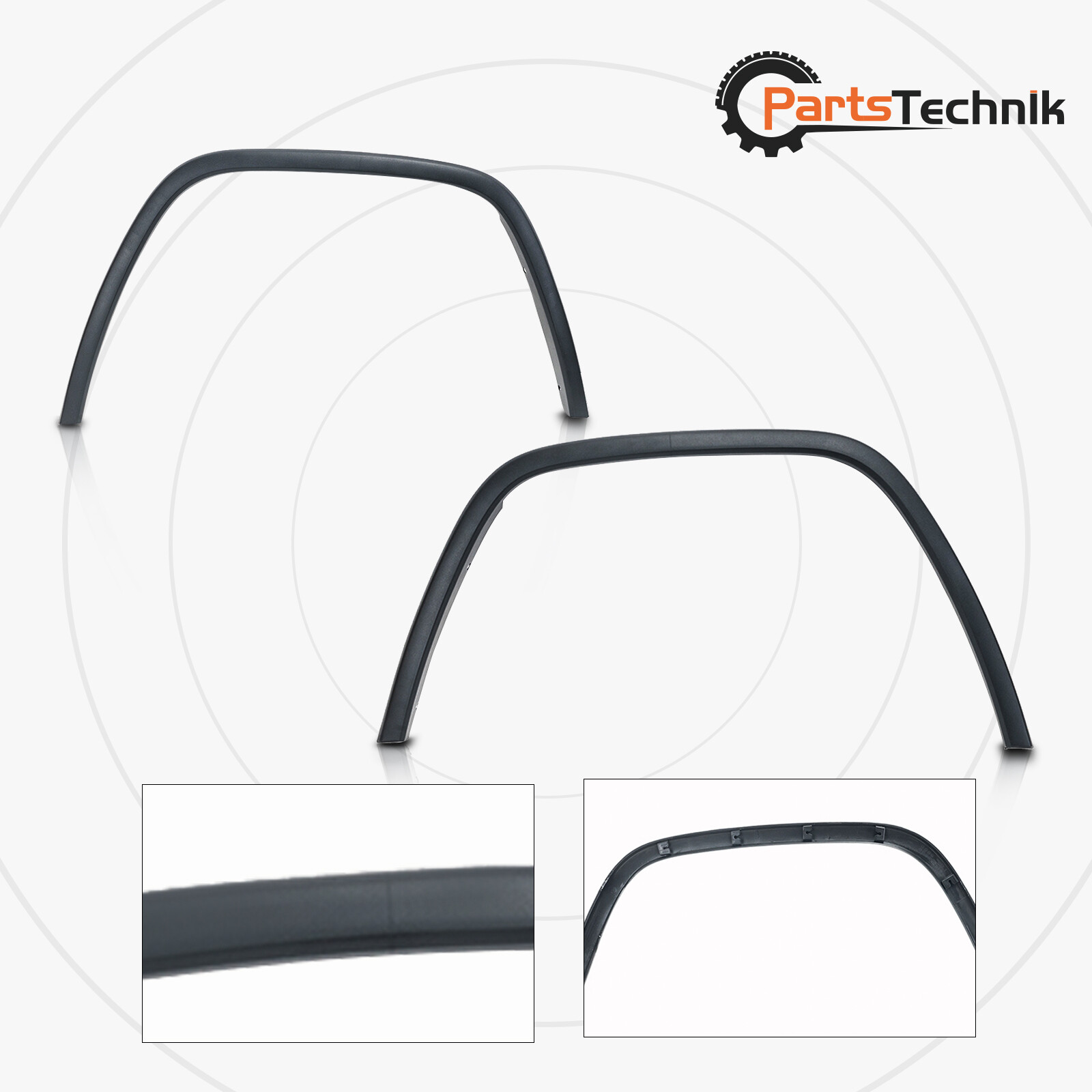 Wheel Fender Flare Molding Front Left&Right Side For 16-22 GRAND CHEROKEE